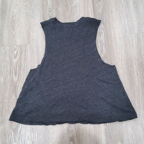 SPIRITUAL GANGSTER Dope Soul Gray Tank Top XS - Picture 2 of 4